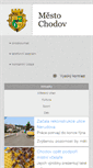 Mobile Screenshot of mestochodov.cz